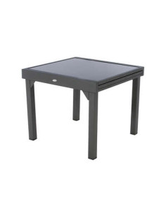 Mesa extensible de cristal...