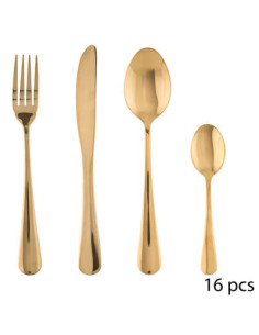 Juego de fregadero dorado...