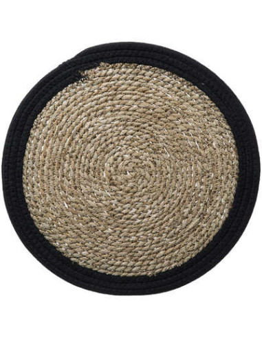 Happy Pop Placemat Black D 38