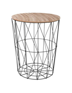 Mesa de centro negra Kumi