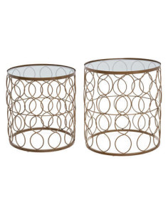 Mesa auxiliar metálica...