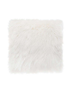 Cojín de piel marfil de Oslo