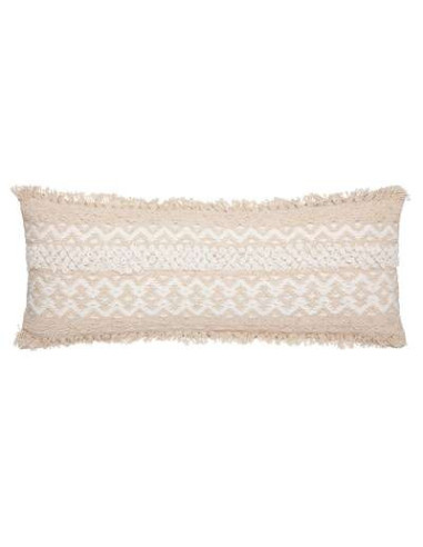 Cojín Algodón Arena Cobre 25 x 58