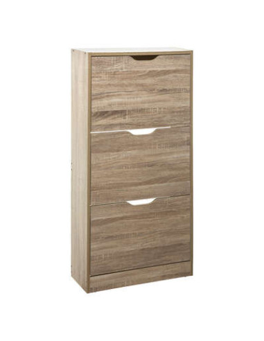 Gama de zapatos de madera natural