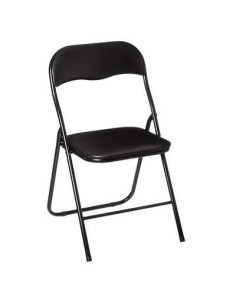 Silla plegable negra - Básica 2