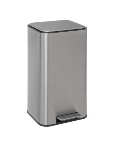 Papelera de acero inoxidable Safir 30 l