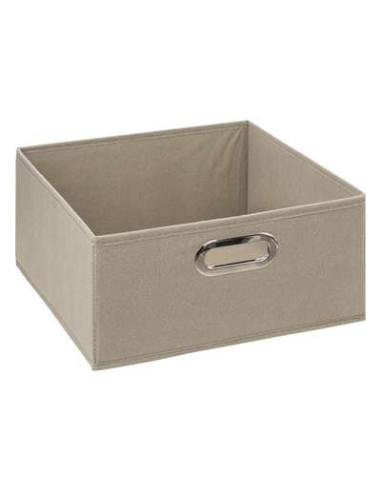 Caja de almacenamiento de lino 31x15cm