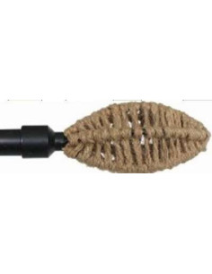 Varilla metálica ovalada...