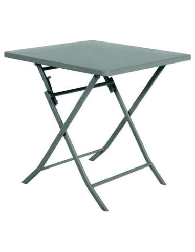 Mesa de jardín plegable cuadrada...