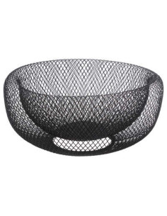 Cesto De Malla Negro 27 cm 2