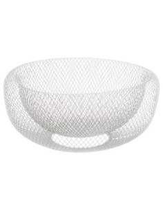 Cesto De Malla Blanco 27 cm 2
