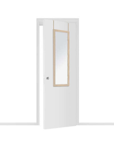 Espejo de puerta de fibra de madera...