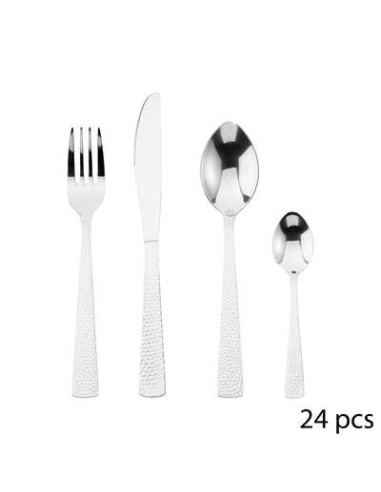 Juego de menaje de acero inoxidable...