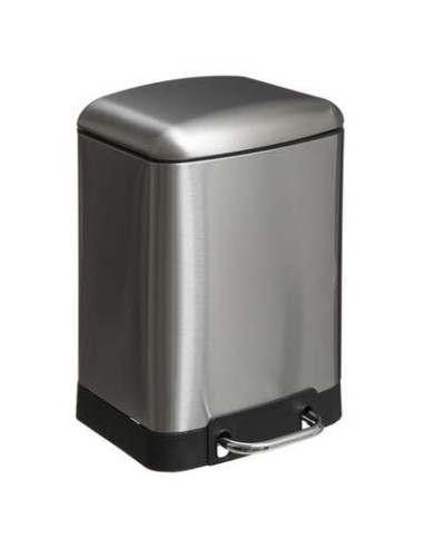 Cubo de basura de metal 6 L Ariane Inox