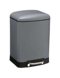 Cubo de basura gris Ariane 6 l 2