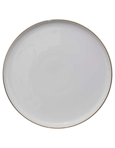 Juego de 6 platos llanos "Sublima" D27