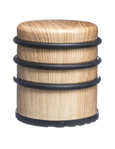 Stop door effect madera natural