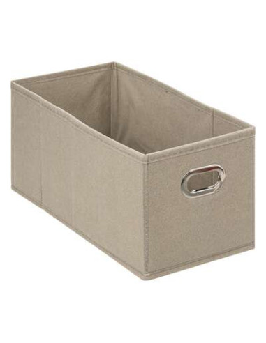 Caja de almacenamiento de lino 15x31cm