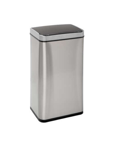 Papelera rectangular de acero...