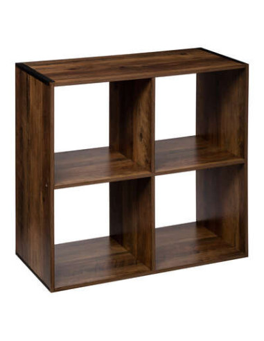 Estantería de madera 4 estuches...