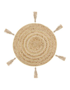 Juego de mesa de yute y... 2