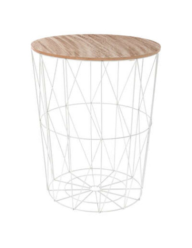 Mesa de centro blanca Kumi