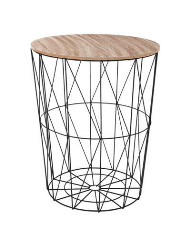 Mesa de centro negra Kumi