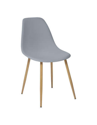 Silla Taho imitación roble gris