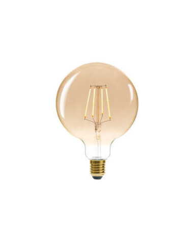 Bombilla LED ámbar G125 4W