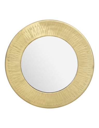 Espejo "Romy" de metal martillado