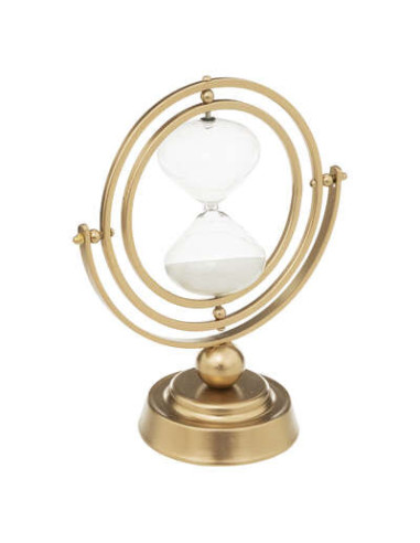 Reloj de arena deco "Bota", metal y...