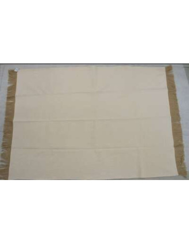 Cojín "Bota", algodón y yute, marfil,...