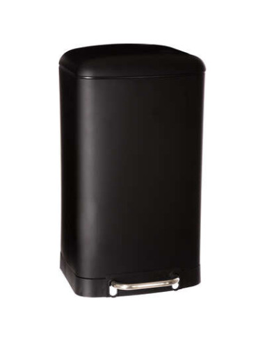Contenedor de basura negro Ariane 30 l