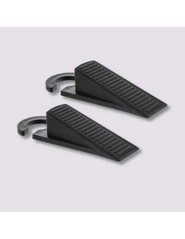 Conjunto de 2 puertas negras