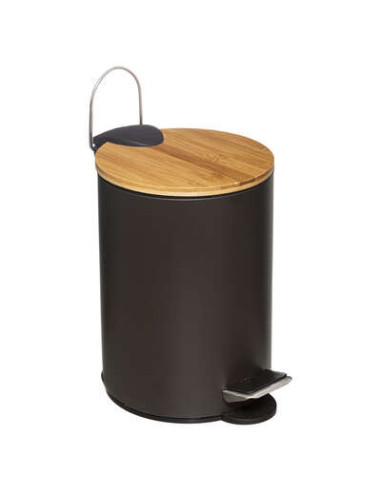 Papelera "Modern Color", carbón 3l