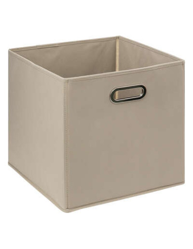 Caja de almacenamiento de lino 31x31cm