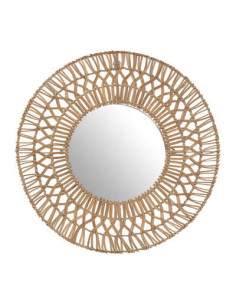 Espejo "Snowy", ratán, D58 cm 2