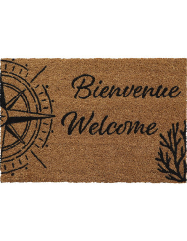 FELPUDO ESTAMPADO 40X60CM COCO/PVC -...