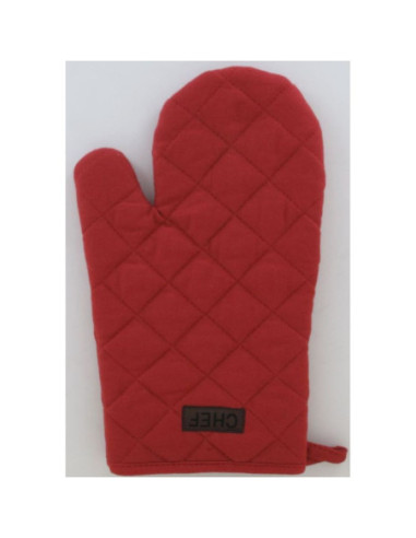 GUANTE DE COCINA CHEF 18X28CM ALGODON...