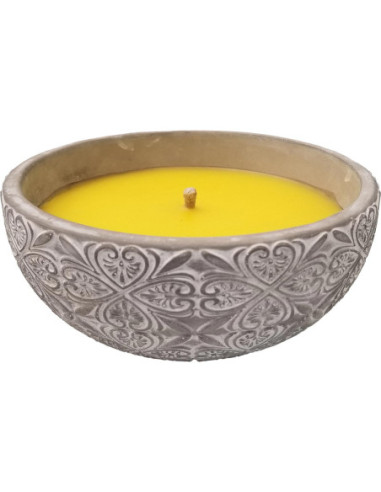 VELA DE CITRONELA TARRO CEMENTO...