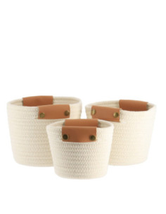 CONJUNTO DE 3 CESTAS...