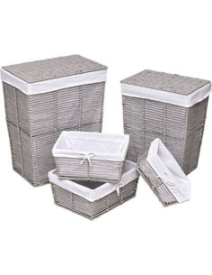 CONJUNTO DE 5 CESTAS PAPEL...