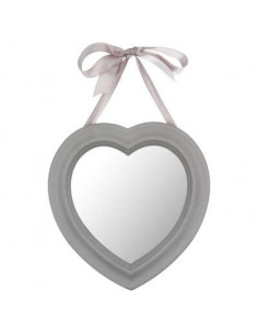 27X27.5 espejo de corazón...