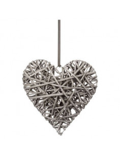 Decoración de mimbre del...