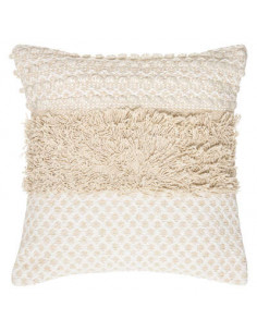 Cojín Algodón Arena Cobre...