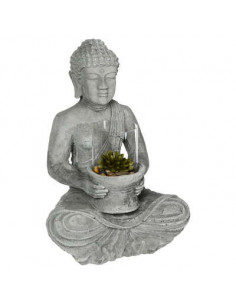 Cemento Buda con vela H415 2