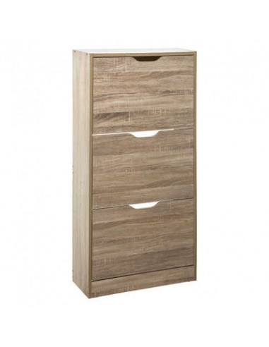 Gama de zapatos de madera natural