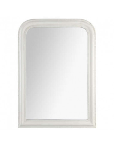 Adele Round White Mirror 74X104