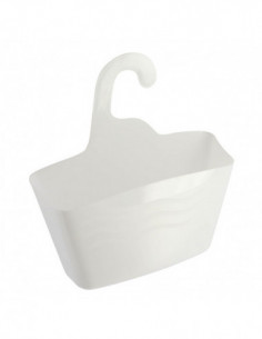 CESTA PP CON PERCHA - BLANCO