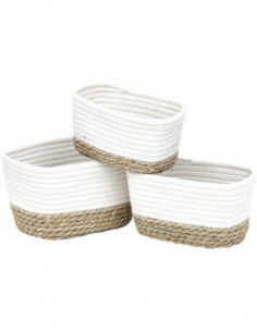 CONJUNTO DE 3 CESTAS...
